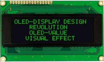 RAYSTAR OPTRONICS Display: OLED | alphanumeric