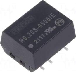 RECOM Converter: DC/DC | 0.25W