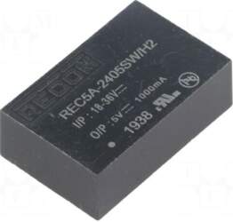 RECOM Converter: DC/DC | 5W |