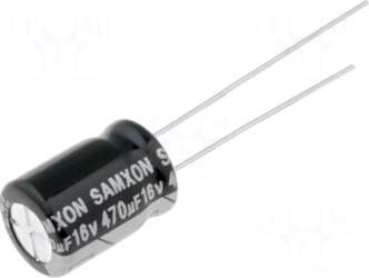 SAMXON Capacitor: electrolytic | low impedance