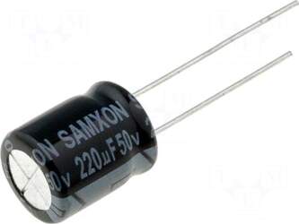 SAMXON Capacitor: electrolytic | THT |