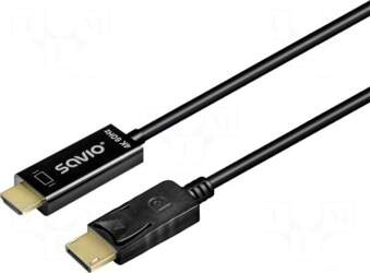 SAVIO Cable | DisplayPort plug,HDMI