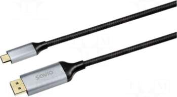 SAVIO Cable | DisplayPort plug,USB