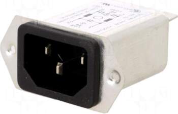 SCHURTER Connector: AC supply | socket