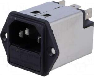 SCHURTER Connector: AC supply | socket