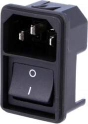SCHURTER Connector: AC supply | socket