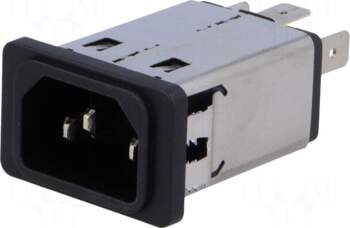SCHURTER Connector: AC supply | socket