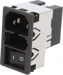 SCHURTER Connector: AC supply | socket