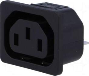 SCHURTER Connector: AC supply | socket