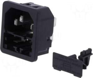 SCHURTER Connector: AC supply | socket