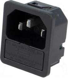 SCHURTER Connector: AC supply | socket