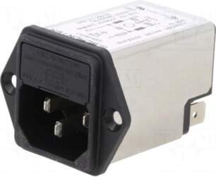 SCHURTER Connector: AC supply | socket