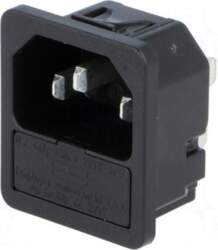 SCHURTER Connector: AC supply | socket