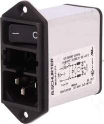 SCHURTER Connector: AC supply | socket