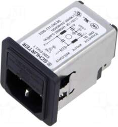 SCHURTER Connector: AC supply | socket