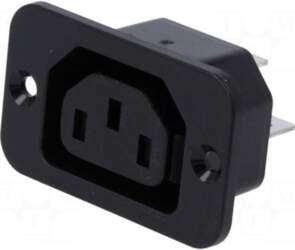 SCHURTER Connector: AC supply | socket