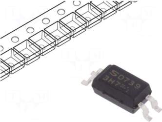 Sharp Optocoupler | SMD | Channels: