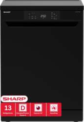 SHARP QW-NA1CF47DB-DE (black, 60 cm)