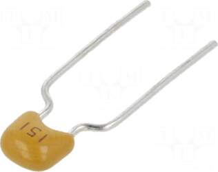 SR PASSIVES Capacitor: ceramic | 150pF
