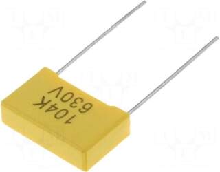 SR PASSIVES Capacitor: polyester | 100nF