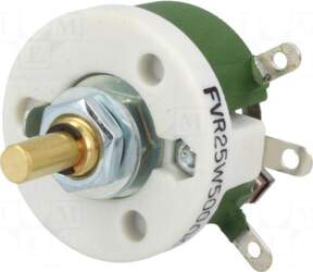 SR PASSIVES Potentiometer: shaft | single