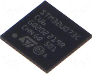 STMicroelectronics IC: STM32 ARM microcontroller |