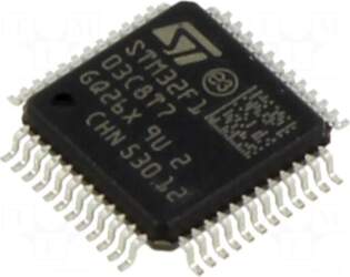 STMicroelectronics IC: STM32 ARM microcontroller |