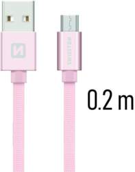 Swissten Textile Quick Charge Universāls Micro