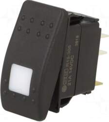 SWITCH COMPONENTS ROCKER | DPST |