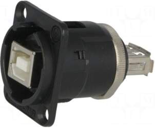 SWITCHCRAFT Adapter | USB A socket-back