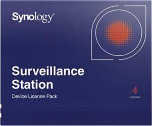 Synology 4x Camera Pack, camera licenses