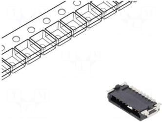 TE Connectivity Connector: wire-board | socket