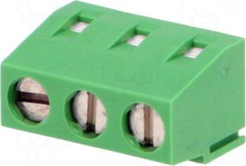 TE Connectivity Connector: PCB terminal block