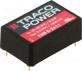 TRACO POWER Converter: DC/DC | 6W