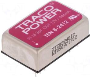 TRACO POWER Converter: DC/DC | 8W