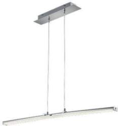 Trio-Lighting Spread LED chrome crystal effect