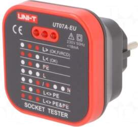 UNI-T Tester: power socket tester |