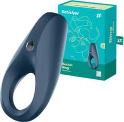 Vibrating ring Satisfyer Rocket Ring (dark