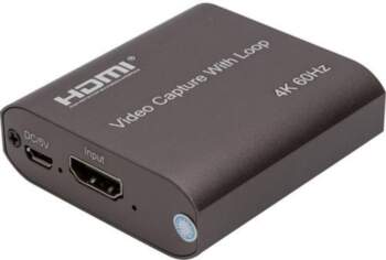 Video Capture with Loop HDMI, 4K