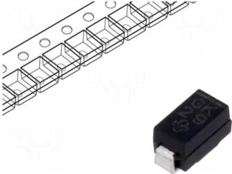 VISHAY Diode: rectifying | SMD |