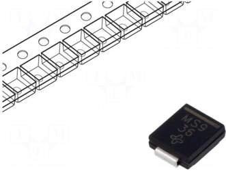 VISHAY Diode: Schottky rectifying | SMC