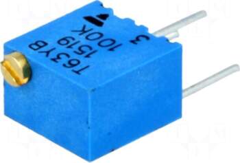 VISHAY Potentiometer: mounting | multiturn |