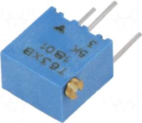 VISHAY Potentiometer: mounting | 5kΩ |