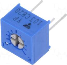 VISHAY Potentiometer: mounting | single turn