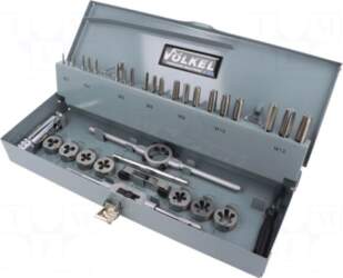 VÖLKEL Tools set: taps | metal