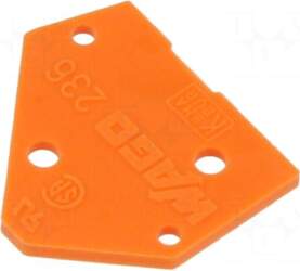 WAGO End piece | grey |