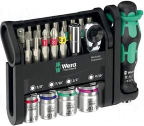 WERA Tools set: screwdriver bits |
