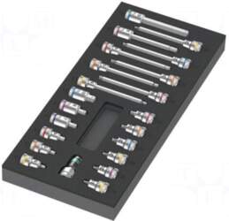 WERA Socket: hex key-bit-set | 3/8&quot
