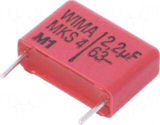 WIMA Capacitor: polyester | 2.2uF