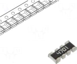 YAGEO Resistor network: Y | 4